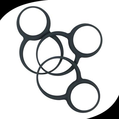 Medical Grade 30mm 42mm Silicone Dual Penis Ring
